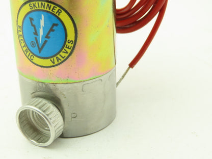 Honeywell Skinner V5D41290 Solenoid Valve 2-Way NC 120V 100 PSI 1/4" NPT