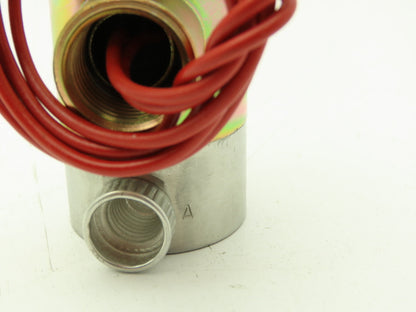 Honeywell Skinner V5D41290 Solenoid Valve 2-Way NC 120V 100 PSI 1/4" NPT