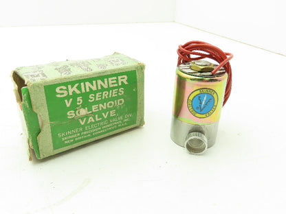 Honeywell Skinner V5D41290 Solenoid Valve 2-Way NC 120V 100 PSI 1/4" NPT