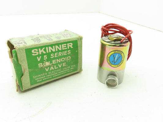 Honeywell Skinner V5D41290 Solenoid Valve 2-Way NC 120V 100 PSI 1/4" NPT