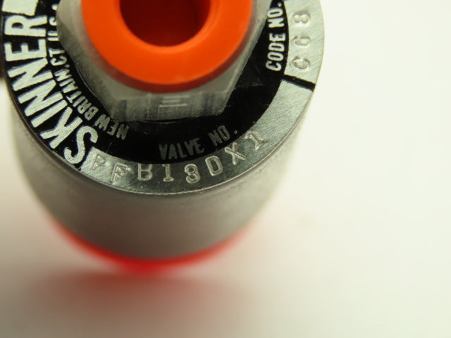 Honeywell Skinner PFB13DX1 Solenoid Valve PFB NO 24VDC 75 PSI 1/8" NPT