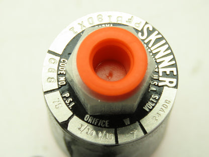 Honeywell Skinner PFB13DX1 Solenoid Valve PFB NO 24VDC 75 PSI 1/8" NPT