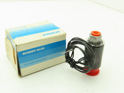 Honeywell Skinner PFB13DX1 Solenoid Valve PFB NO 24VDC 75 PSI 1/8" NPT
