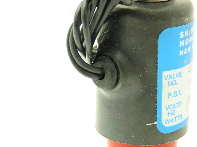 Honeywell Skinner PFB13DX1 Solenoid Valve PFB Type NO 240V 75 PSI 1/8" NPT