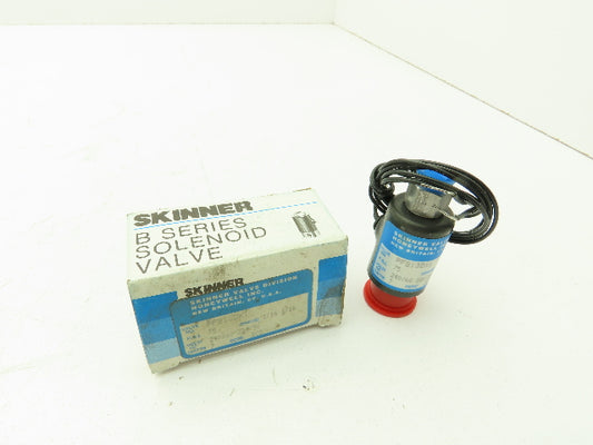 Honeywell Skinner PFB13DX1 Solenoid Valve PFB Type NO 240V 75 PSI 1/8" NPT