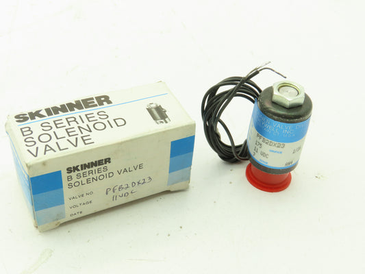 Honeywell Skinner PFB2DX23 Solenoid Valve PFB Type 11VDC 175 PSI