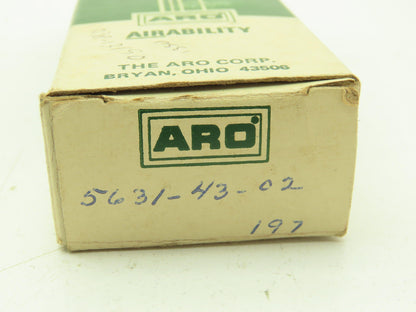 Aro 5631-43-02 Airability Pneumatic Air Limit Switch 3-Way Valve 1/4" NPT Roller