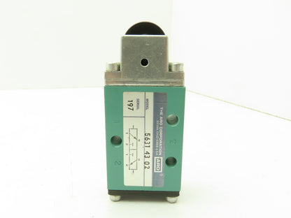 Aro 5631-43-02 Airability Pneumatic Air Limit Switch 3-Way Valve 1/4" NPT Roller