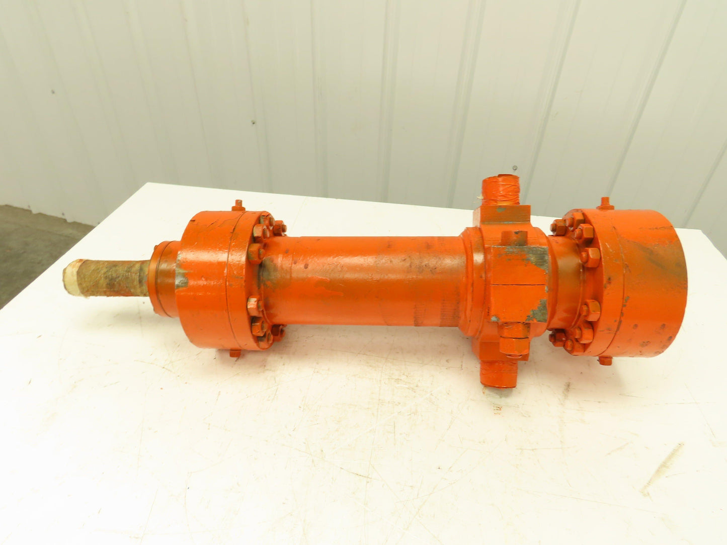 Lincoln Machine C16681 Hydraulic Cylinder 4" Bore 15" Stroke 2000PSI Trunnion Mt