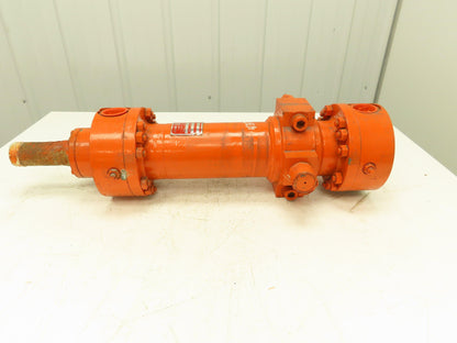 Lincoln Machine C16681 Hydraulic Cylinder 4" Bore 15" Stroke 2000PSI Trunnion Mt