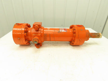 Lincoln Machine C16681 Hydraulic Cylinder 4" Bore 15" Stroke 2000PSI Trunnion Mt
