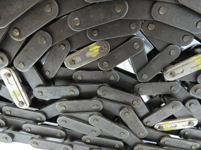 38" x 20' Steel Scraper Drag Flight Chain for Chip Conveyor Coolant Tank