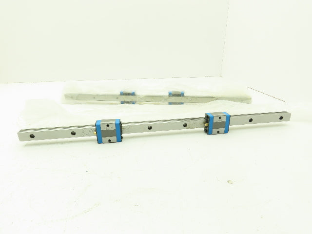 IKO ES017 Linear Guide LM Guide Way Bearing Block Slide Rail 15x460mm  Set of 2