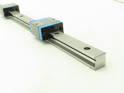 IKO ES017 Linear Guide LM Guide Way Bearing Block Slide Rail 15x460mm  Set of 2