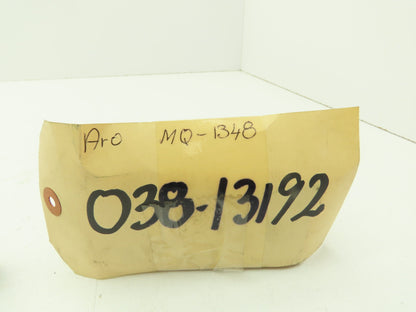 Aro MQ 1348 Pneumatic 3 Way Valve NC 1/8" NPT Air or Manual Activated