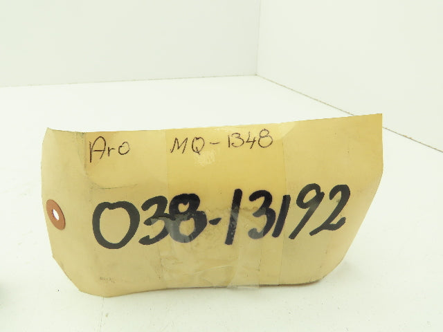 Aro MQ 1348 Pneumatic 3 Way Valve NC 1/8" NPT Air or Manual Activated