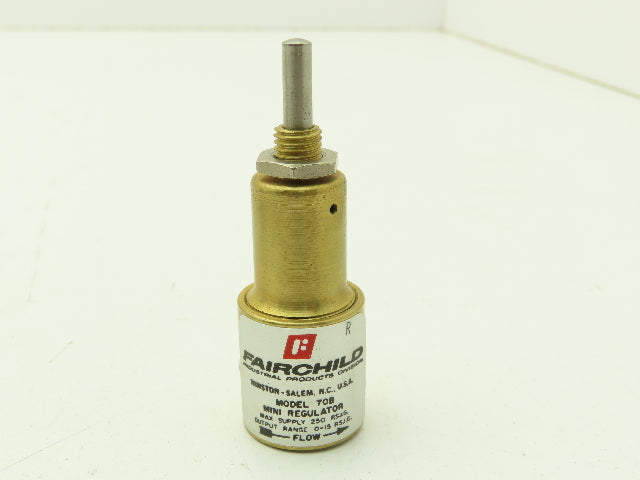 Fairchild 70220 Pneumatic Air Mini Regulator 0-15 PSIG Output Lot of 4
