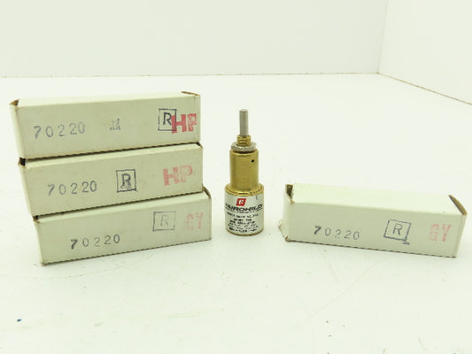 Fairchild 70220 Pneumatic Air Mini Regulator 0-15 PSIG Output Lot of 4