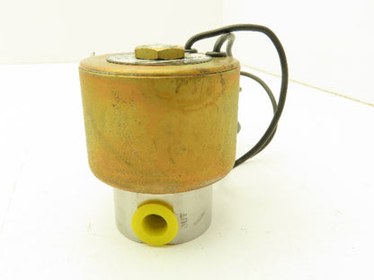 Honeywell Skinner V61D200 Solenoid Valve 2-Way NC 6VDC 250 PSI 1/4" NPT