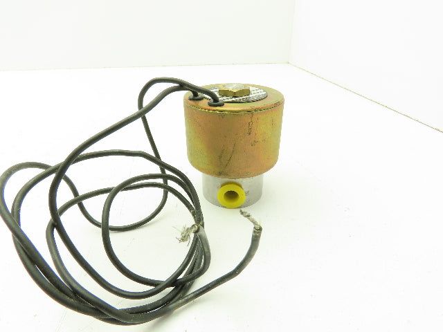 Honeywell Skinner V61D200 Solenoid Valve 2-Way NC 6VDC 250 PSI 1/4" NPT