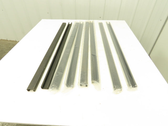 PBC Linear PAC2247-036.000 Hardened Crown Roller Rail 1-5/8"x 36" Black  (8pcs)