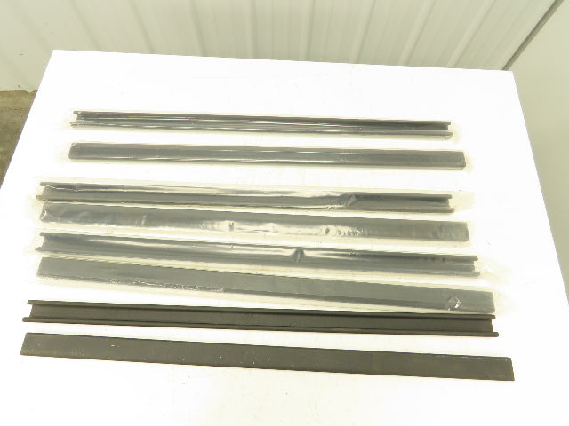 PBC Linear PAC2247-036.000 Hardened Crown Roller Rail 1-5/8"x 36" Black  (8pcs)