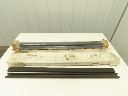 PBC Linear PAC2247-036.000 Hardened Crown Roller Rail 1-5/8"x 36" Black  (8pcs)
