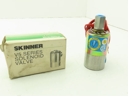 Honeywell Skinner V5D7070CT Solenoid Valve 3-Way NC 120V 150 PSI 1/4" NPT