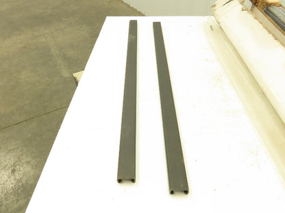 PBC Linear PAC2247-036.000 Hardened Crown Roller Rail 1-5/8"x 36" Black  (16pcs)