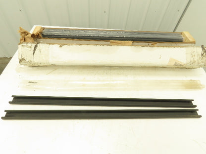 PBC Linear PAC2247-036.000 Hardened Crown Roller Rail 1-5/8"x 36" Black  (16pcs)
