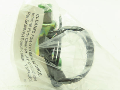 Honeywell Skinner B14LX19 Solenoid Valve 3-Way 12VDC 75 PSI 1/8" NPT Oxygen Use