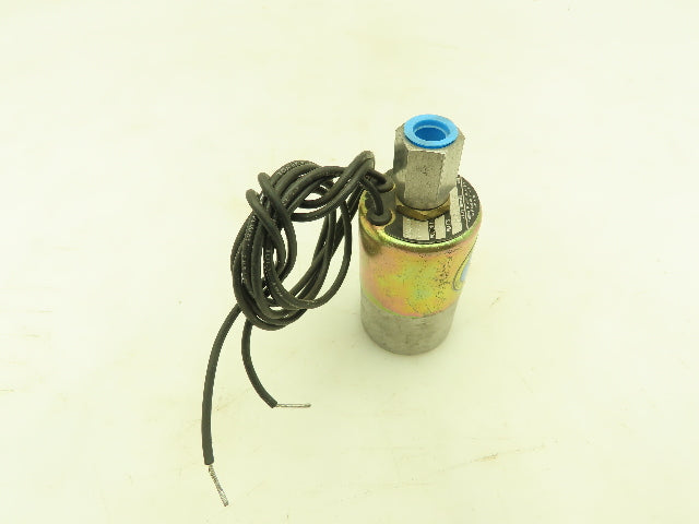 Honeywell Skinner V5D21210SR Solenoid Valve 2-Way NO 120V 125 PSI 1/4" NPT