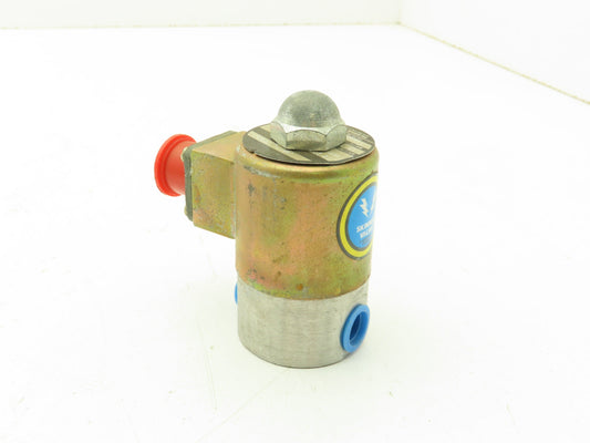 Honeywell Skinner V5S55680 Solenoid Valve 2-Way NC 13-30VDC 70 PSI 1/4" NPT