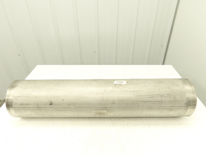 Stainless Steel Conveyor Drive Roller Pulley Hollow Drum 35.75" Face x 8" Dia