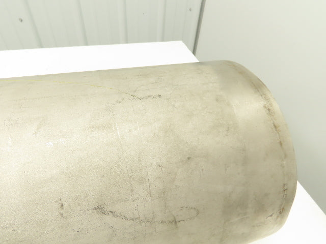 Stainless Steel Conveyor Drive Roller Pulley Hollow Drum 35.75" Face x 8" Dia