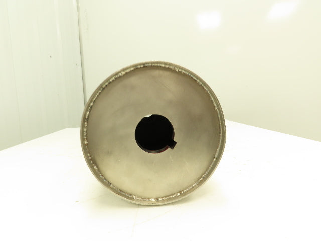 Stainless Steel Conveyor Drive Roller Pulley Hollow Drum 35.75" Face x 8" Dia
