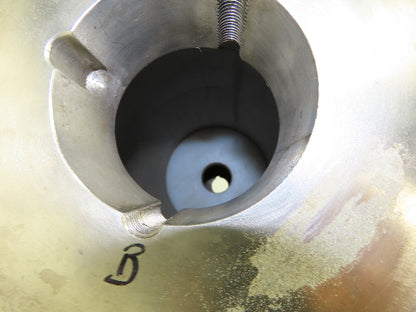 Stainless Steel Conveyor Drive Roller Pulley Hollow Drum 35.75" Face x 8" Dia