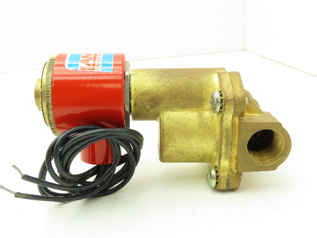 Honeywell Skinner 4LF2HB4127 Lancer Solenoid Valve 2-Way NC 120V 125PSI 1/2" NPT