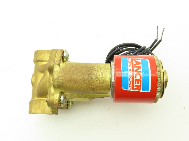Honeywell Skinner 4LF2HB4127 Lancer Solenoid Valve 2-Way NC 120V 125PSI 1/2" NPT