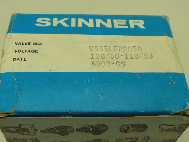 Honeywell Skinner V935LEP2050 Solenoid Valve 4-Way NO 120V 50 PSI 1/4" NPT