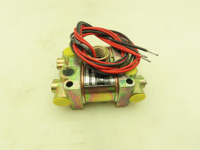 Honeywell Skinner V935LEP2050 Solenoid Valve 4-Way NO 120V 50 PSI 1/4" NPT
