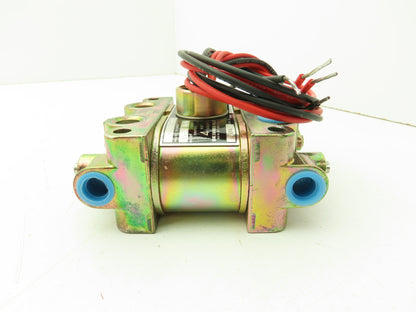 Honeywell Skinner V933LEF2050 Solenoid Valve 4-Way NC 120V 50 PSI 1/4" NPT