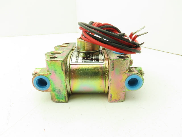 Honeywell Skinner V933LEF2050 Solenoid Valve 4-Way NC 120V 50 PSI 1/4" NPT
