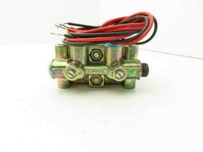 Honeywell Skinner V933LEF2050 Solenoid Valve 4-Way NC 120V 50 PSI 1/4" NPT