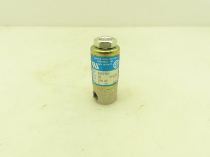Honeywell Skinner B2MX49Y Solenoid Valve 2-Way NC 24VDC 25 PSI 1/8" NPT
