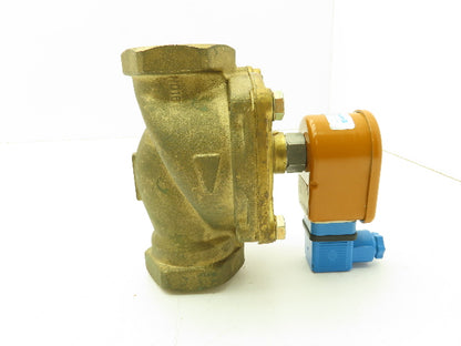 Honeywell Skinner U321G3990 Solenoid Valve 2-Way NC 30VDC 5-150 PSI 1-1/2" NPT