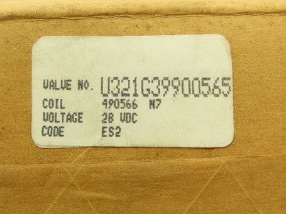 Honeywell Skinner U321G3990 Solenoid Valve 2-Way NC 30VDC 5-150 PSI 1-1/2" NPT