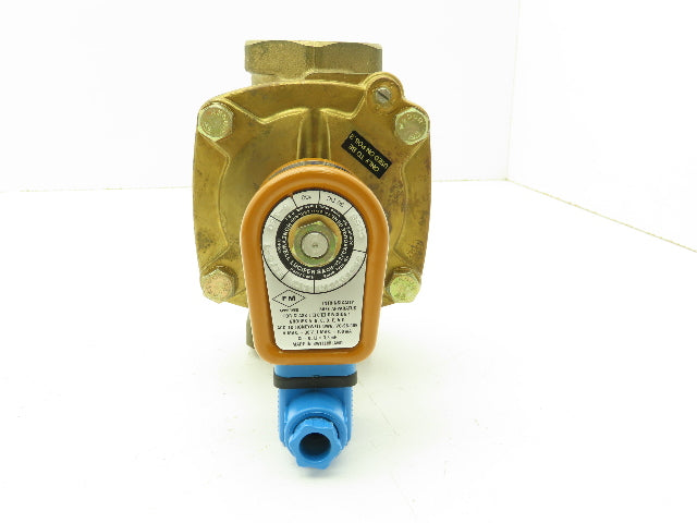 Honeywell Skinner U321G3990 Solenoid Valve 2-Way NC 30VDC 5-150 PSI 1-1/2" NPT