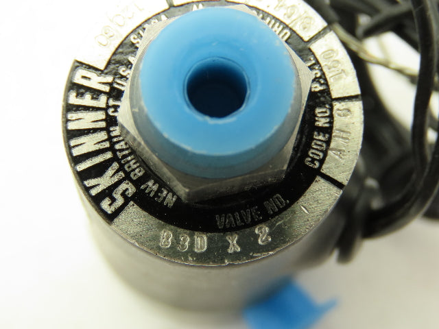 Honeywell Skinner B3DX2 Solenoid Valve 3-Way NC 120V 150 PSI 1/16" NPT