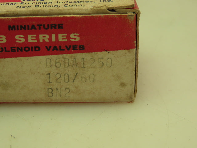 Honeywell Skinner B6DA1250 Solenoid Valve 3-Way NO 120V 250 PSI 1/8" NPT
